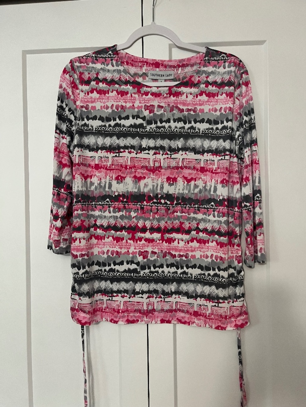 Southern Lady Hot Pink Blouse